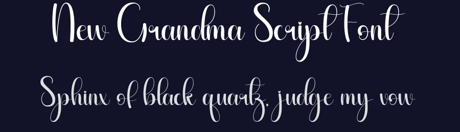 New Grandma Script Font by andikastudio — Script Handwritten Font — thumbnail 2