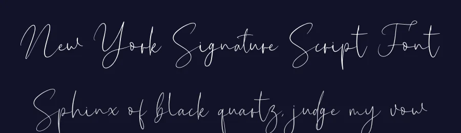 New York Signature Script Font by letterenastudios — Script Handwritten Font — thumbnail 2