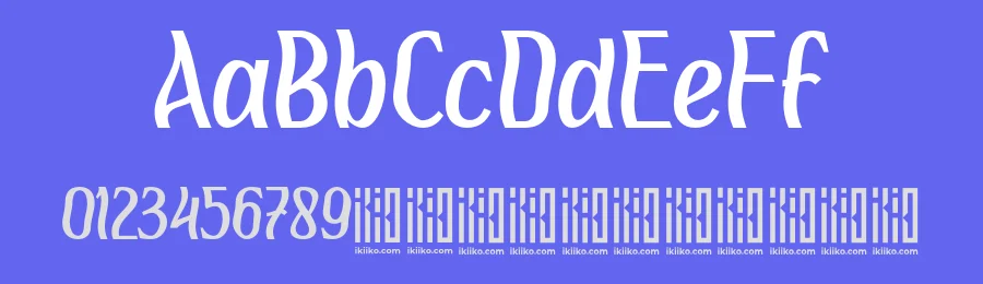 Newaves Font by ikiiko type — Display Font — thumbnail 3