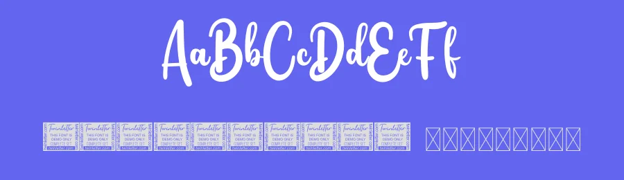 Newest Script Font by twinletter — Script Handwritten Font — thumbnail 3