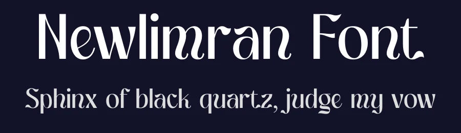 Newlimran Font by Storytype — Sans Serif Font — thumbnail 2