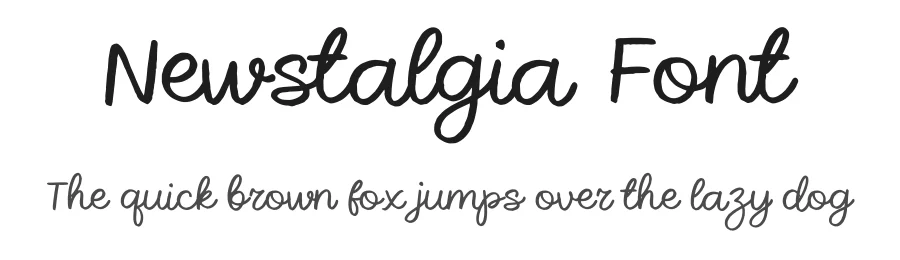 Newstalgia Font by vpcreativeshop — Script Handwritten Font