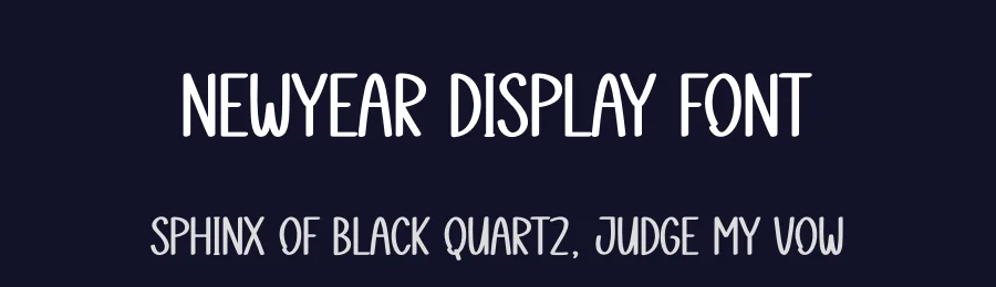Newyear Display Font by Kecimpring — Script Handwritten Font — thumbnail 2