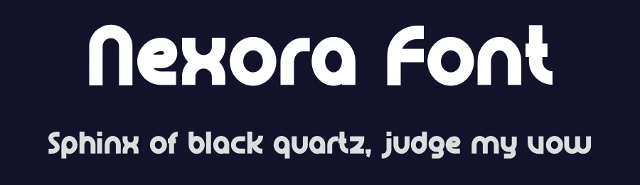 Nexora Font by Pinisiart — Sans Serif Font — thumbnail 2