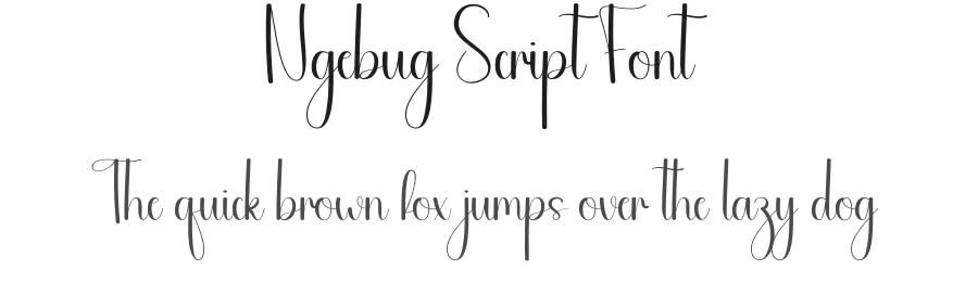 Ngebug Script Font by andikastudio — Script Handwritten Font