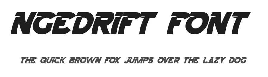 Ngedrift Font by nihstudio — Sans Serif Font