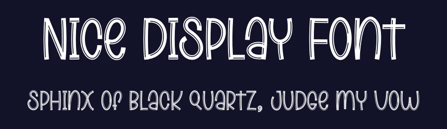 Nice Display Font by inermediaSTUDIO — Display Font — thumbnail 2