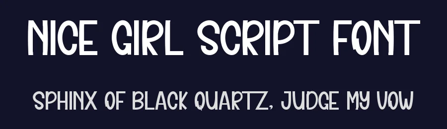 Nice Girl Script Font by inermediaSTUDIO — Display Font — thumbnail 2