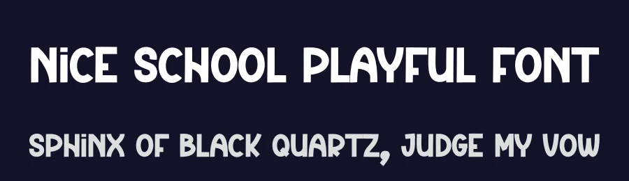 Nice School Playful Font by creativeletter — Script Handwritten Font — thumbnail 2