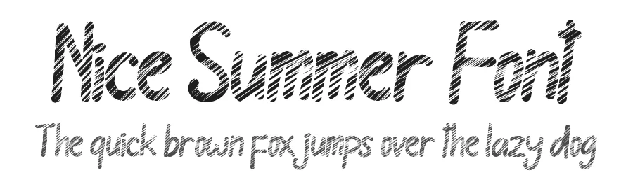 Nice Summer Font by Yoga Letter — Display Font