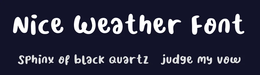 Nice Weather Font by Suntype — Script Handwritten Font — thumbnail 2