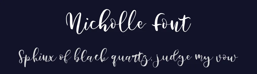 Nicholle Font by metafontsy — Script Handwritten Font — thumbnail 2