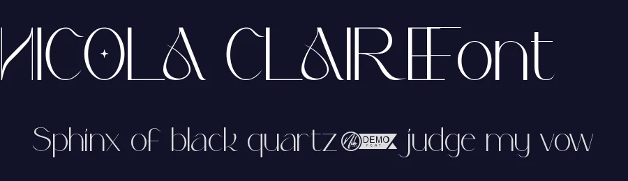 Nicola Claire Font by nihstudio — Sans Serif Font — thumbnail 2