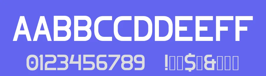 Nidus Sans Font by NiDBiLD — Sans Serif Font — thumbnail 3