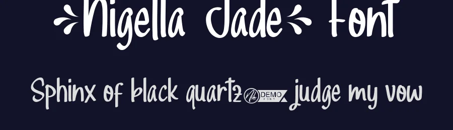 Nigella Jade Font by nihstudio — Display Font — thumbnail 2