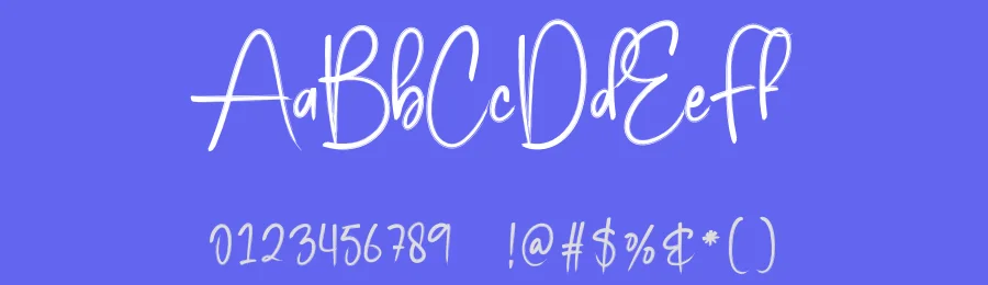 Night Beauty Script Font by creativeletter — Script Handwritten Font — thumbnail 3