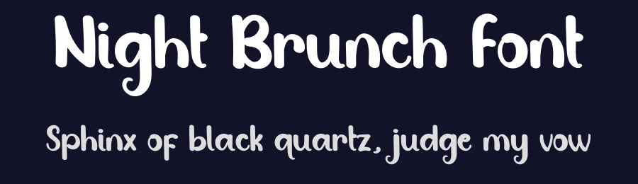 Night Brunch Font by inermediaSTUDIO — Display Font — thumbnail 2