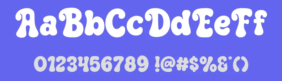 Night Bubble Font by Siapgraph — Display Font — thumbnail 3