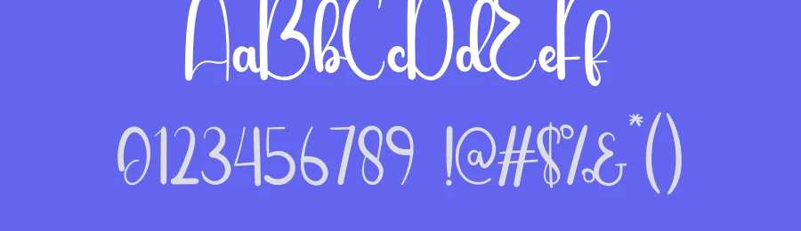Night December Script Font by andikastudio — Script Handwritten Font — thumbnail 3