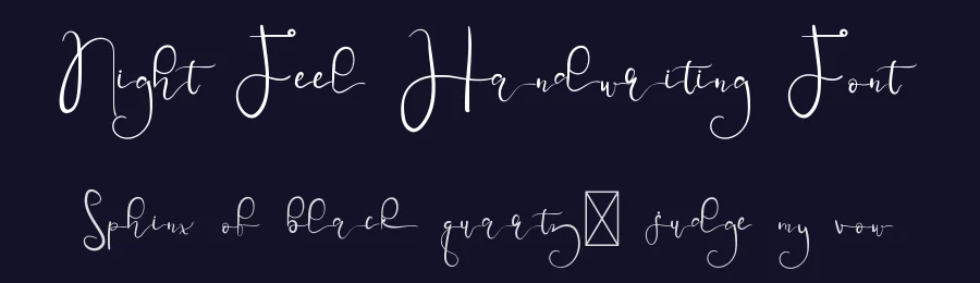 Night Feel Handwriting Font by edricstudio — Script Handwritten Font — thumbnail 2