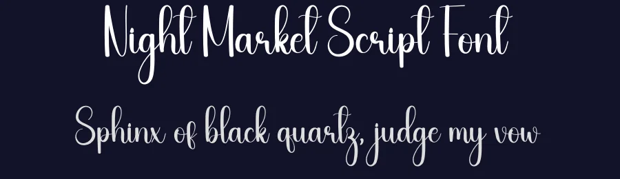 Night Market Script Font by andikastudio — Script Handwritten Font — thumbnail 2
