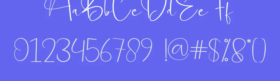 Night Mountain – Natural Script Handwritten Font by creativeletter — Script Handwritten Font — thumbnail 3