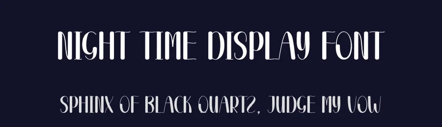 Night Time Display Font by andikastudio — Script Handwritten Font — thumbnail 2