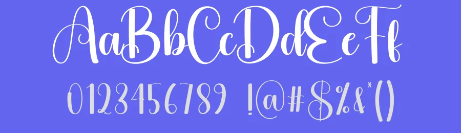 Night Winter Script Font by creativeletter — Script Handwritten Font — thumbnail 3