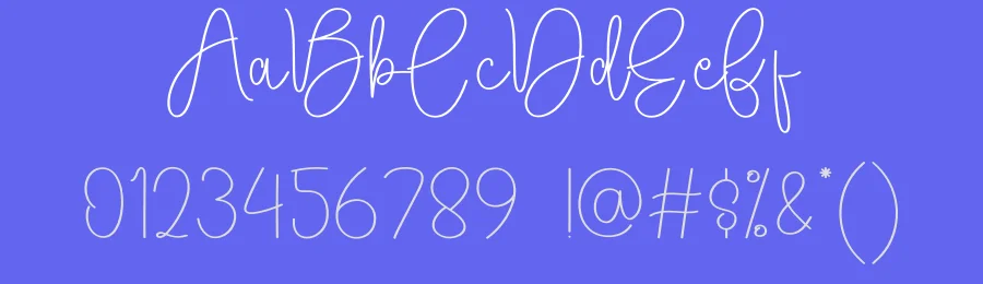 Nightday – Handwritten Script Font by creativeletter — Script Handwritten Font — thumbnail 3