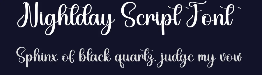 Nightday Script Font by andikastudio — Script Handwritten Font — thumbnail 2