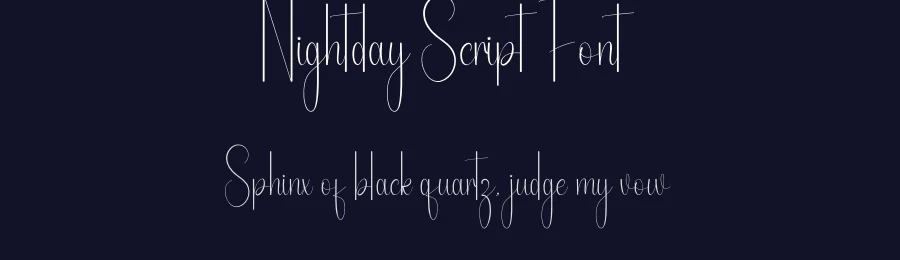 Nightday Script Font by andikastudio — Script Handwritten Font — thumbnail 2