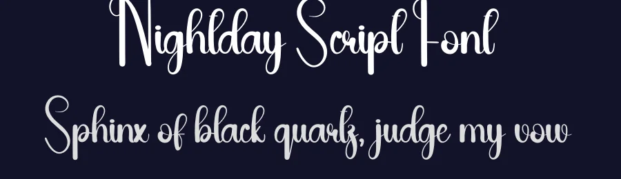 Nightday Script Font by andikastudio — Script Handwritten Font — thumbnail 2