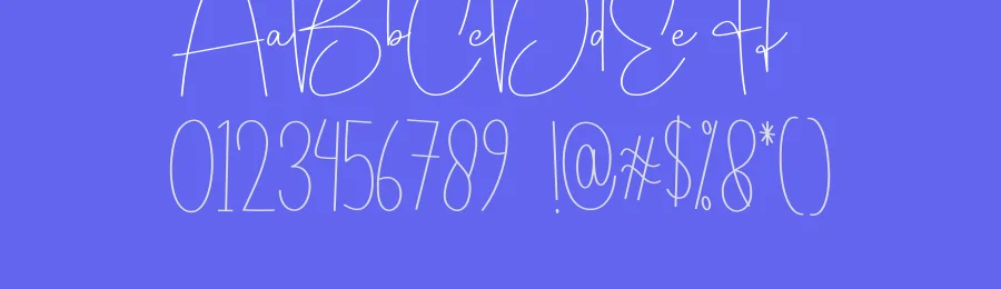 Nightday Script Handwritten Font by creativeletter — Script Handwritten Font — thumbnail 3