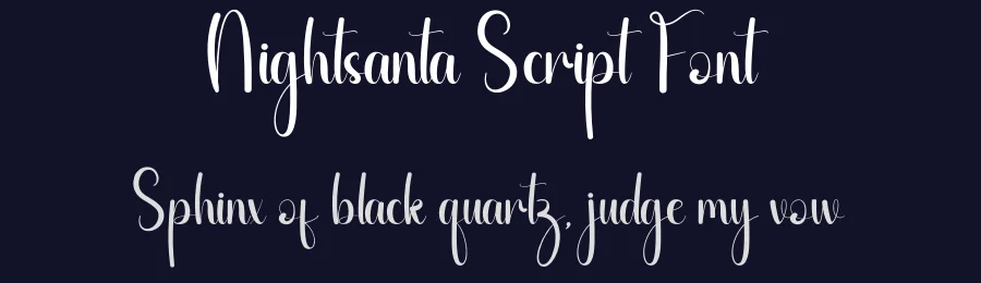 Nightsanta Script Font by andikastudio — Script Handwritten Font — thumbnail 2
