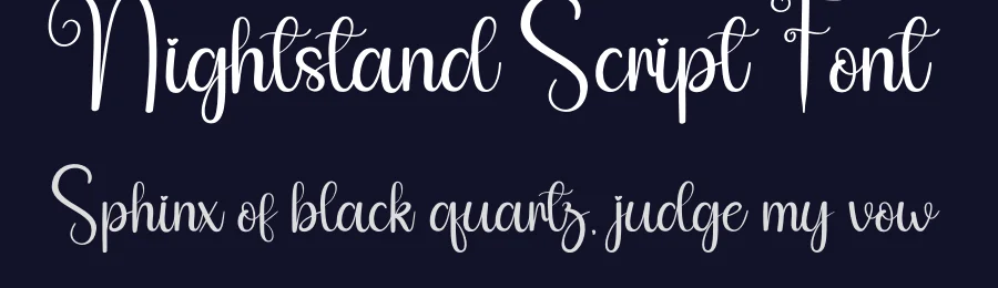 Nightstand Script Font by andikastudio — Script Handwritten Font — thumbnail 2