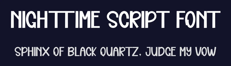 Nighttime Script Font by inermediaSTUDIO — Display Font — thumbnail 2