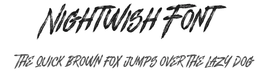 Nightwish Font by Fortunes Co โ Display Font