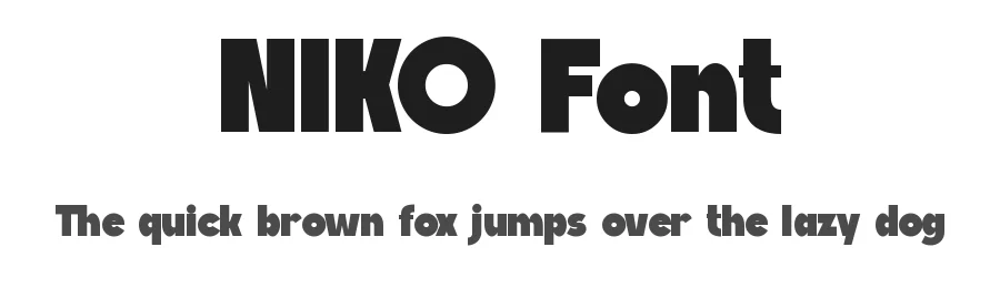 NIKO Font by Rautan Studio — Decorative Font