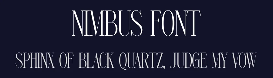 Nimbus Font by Artnivora Studio — Serif Font — thumbnail 2