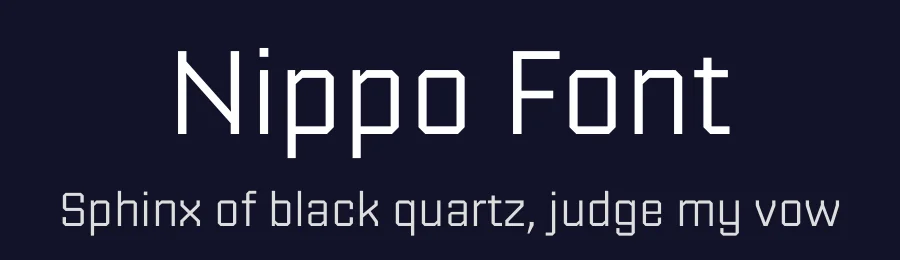 Nippo Font by Indian Type Foundry — Sans Serif Font — thumbnail 2