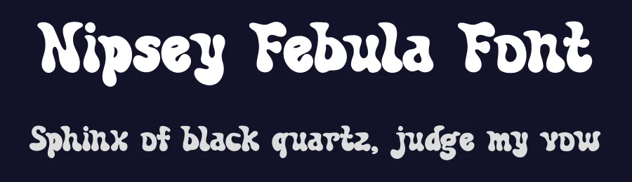 Nipsey Febula Font by Sakti Avellin Sa — Decorative Font — thumbnail 2