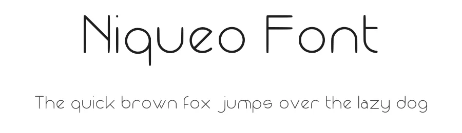 Niqueo Font by Nico rodriguez — Sans Serif Font
