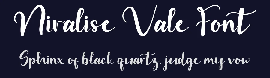 Niralise Vale Font by Creatifontstudios — Script Handwritten Font — thumbnail 2