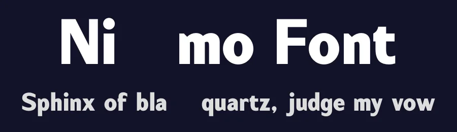 Nishmo Font by Second Son Radiance — Sans Serif Font — thumbnail 2