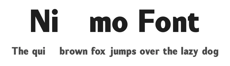 Nishmo Font by Second Son Radiance — Sans Serif Font