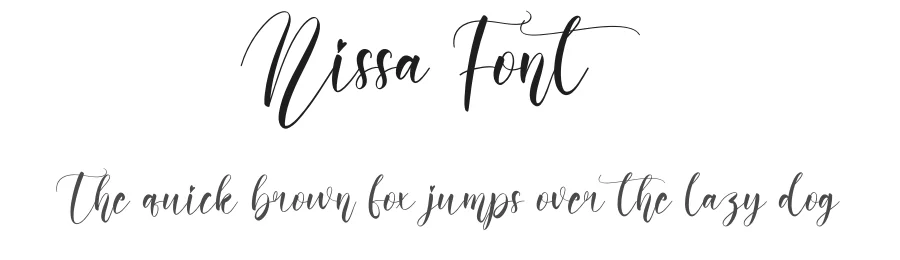 Nissa Font by creativeletter — Script Handwritten Font