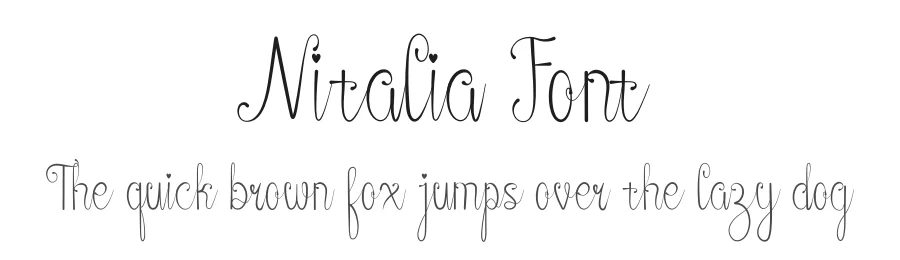 Nitalia Font by ronistudio — Script Handwritten Font