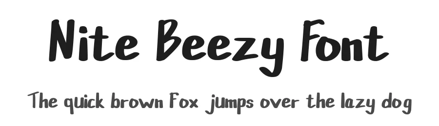 Nite Beezy Font by Javanicestudio — Display Font