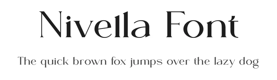 Nivella Font by Gridline Type — Serif Font