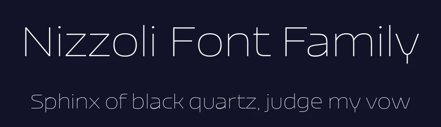 Nizzoli Font Family by Los Andes Type — Sans Serif Font — thumbnail 2